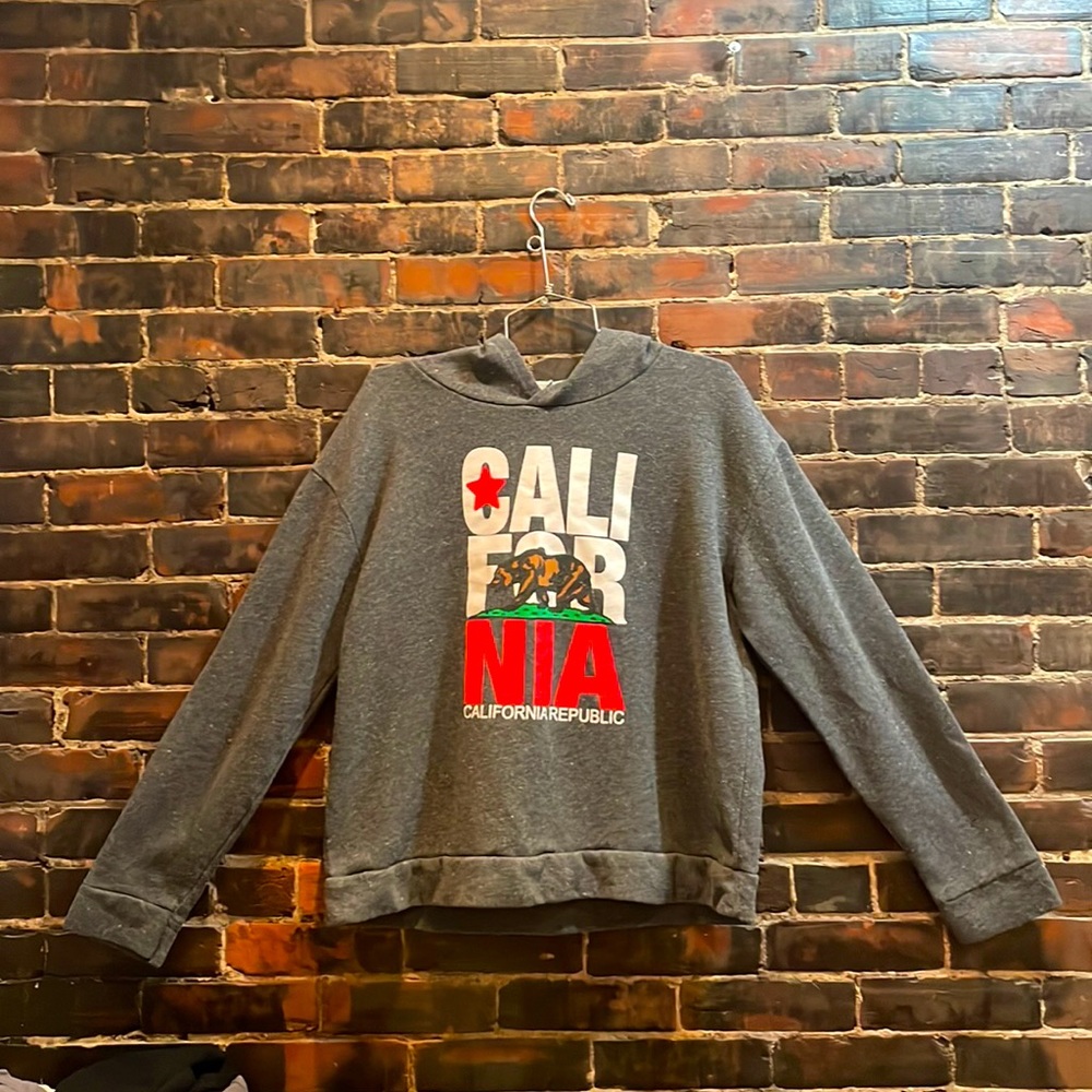 Ladies CALIFORNIA REPUBLIC Grey Sweats Hoodie | Size Medium | Great Condition